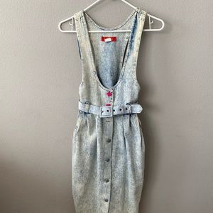Denim dress
